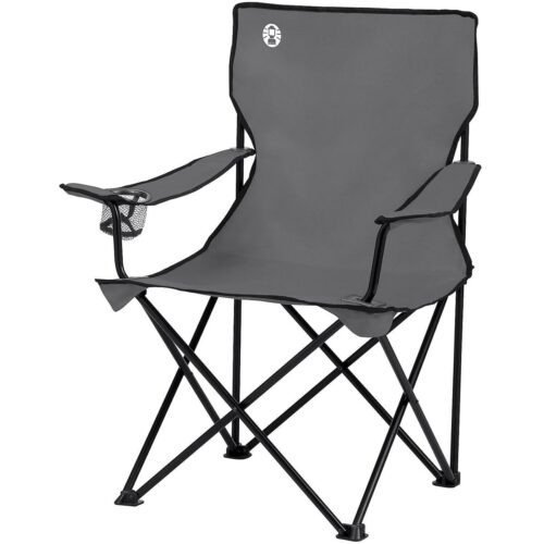 Coleman Quad Faltstuhl, grau