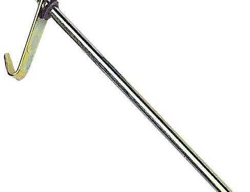 Erdnagel mit Haken, 21cm, 5er-Pack