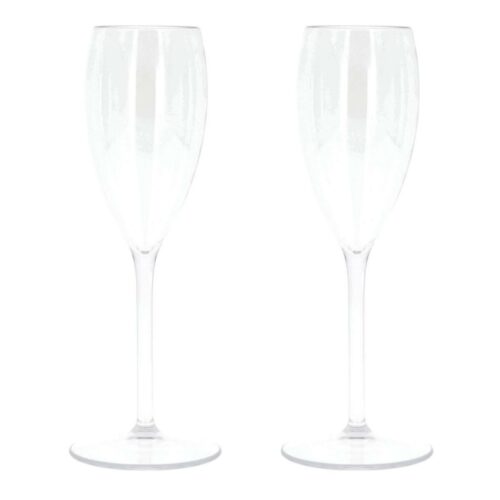 Incasa Sektgläser, 2er Set, 180ml