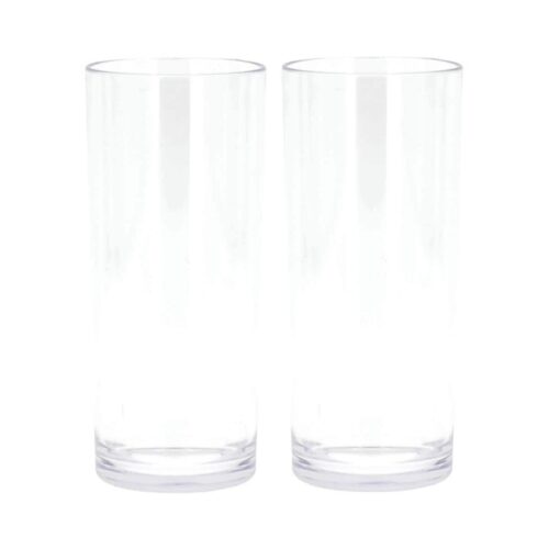Incasa Longdrinkgläser, 2er Set, 330ml