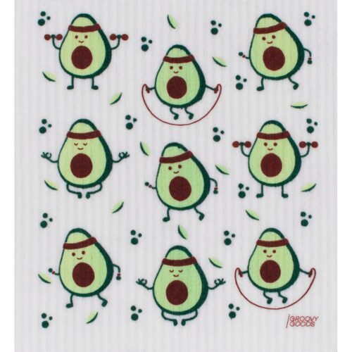 GroovyGoods Schwammtuch, Avocado