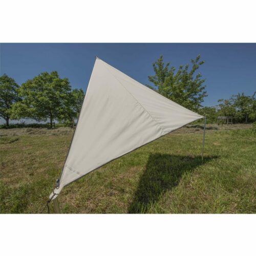 Bent TC-Zip Canvas Single verbindbares Sonnensegel, 250x250cm, sand