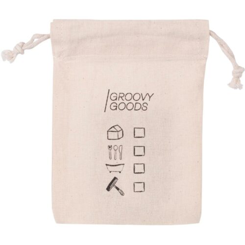 GroovyGoods Baumwollbeutel für feste Reiniger