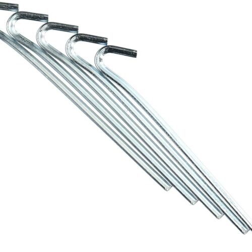 Spezial-Dreikant-Erdnagel, 23cm, 5er-Pack