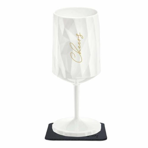 silwy Cheers Magnet Weinglas, Kunststoff, 300ml