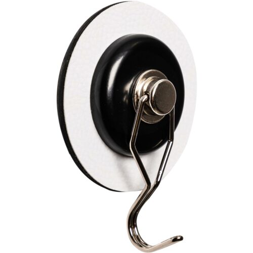 silwy Magnet-Haken The One inkl. Metall-Nano-Gel-Pad, weiß