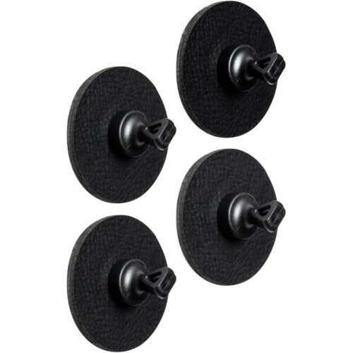 silwy Flex Magnet-Pins, inkl. Metall-Nano-Gel-Pads, schwarz