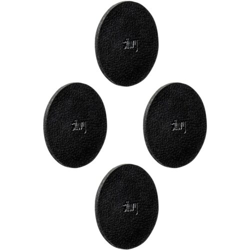 silwy Metall-Nano-Gel-Pads, 4st, 5cm, schwarz