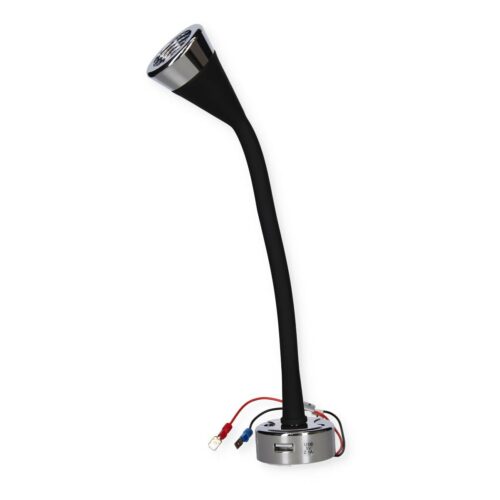 Dimatec Flexi Soft Touch Leseleuchte, USB, schwarz, 12V, 1,5W