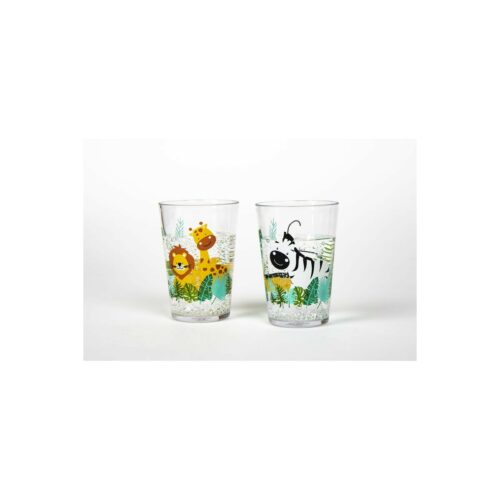 Camp4 Safari Kinder Trinkglas, 2er Set