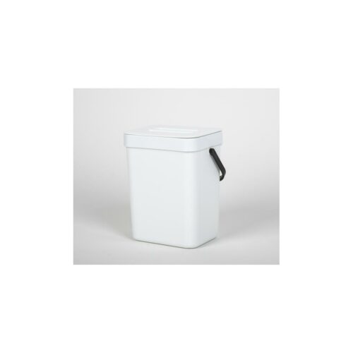 Camp4 Mülleimer mit Deckel, 3L, weiß