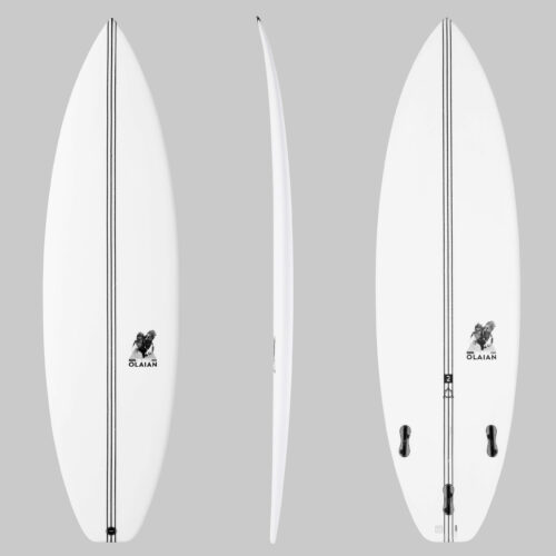 Surfboard Shortboard 6'2 ohne Finnen 31 l - 900 Perf