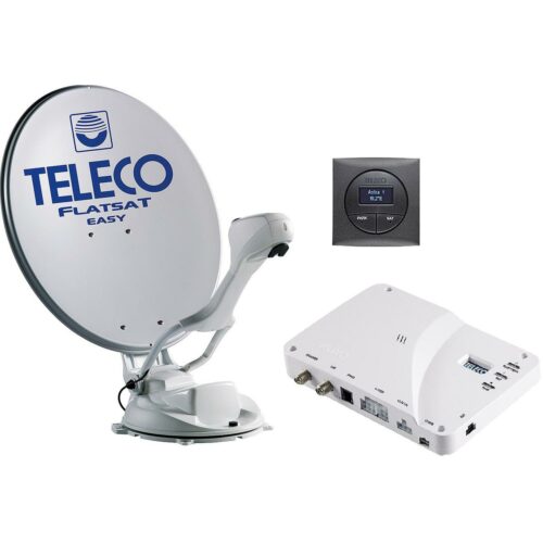 Teleco FlatSat Easy BT 65 Twin Automatische HD-Satellitenantenne