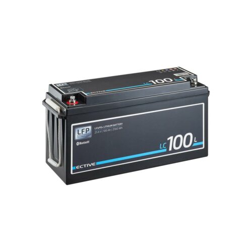 ECTIVE BT 24V LiFePO4 Lithium, LC 100L, Versorgungsbatterie 100 Ah