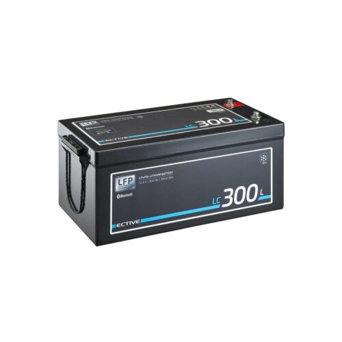 ECTIVE LT 12V LiFePO4 Lithium, LC 300L Versorgungsbatterie, 300 Ah