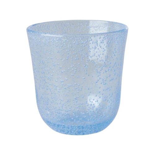 Rice Acryl Becher in Bubble Design, 410 ml, mint