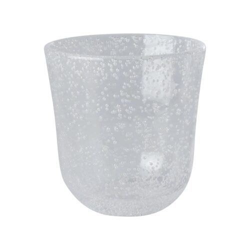 Rice Acryl Becher in Bubble Design, 410 ml, transparent