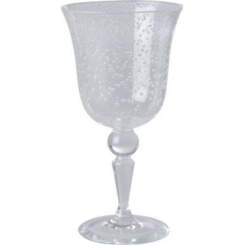 Rice Acryl Weinglas in Bubble Design, 360 ml, transparent
