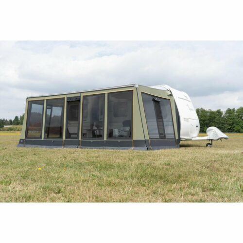 WIGO Rolli Plus Modul Markisenvorzelt, Gr. 9, 981-1015cm, moosgrün, 300cm