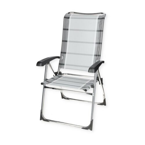 Dukdalf Aspen Campingstuhl, grau/weiß