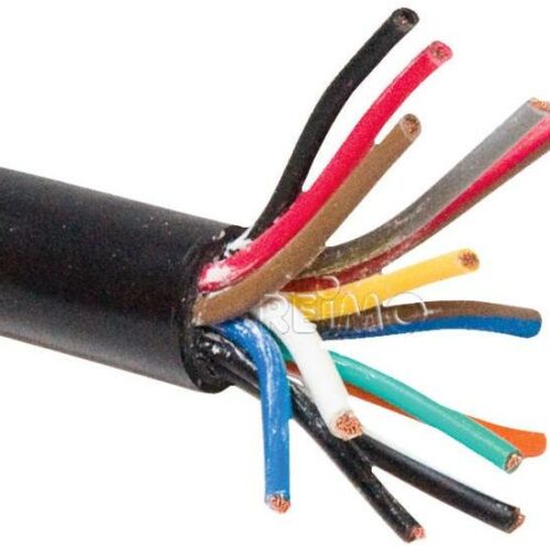 Anhängerkabel 13-polig, 9 x 1,5mm² und 4 x 2,5mm², 10m