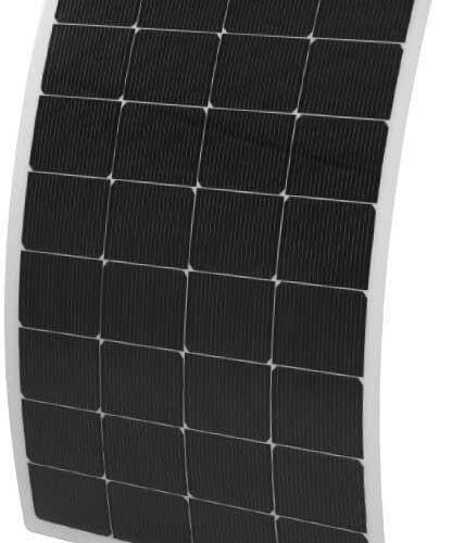 Mc Camping Flexibles Solarpanel, 100W, schwarz