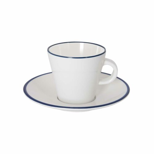 Gimex Linea Line Espressotassen Set, 4-teilig, blau