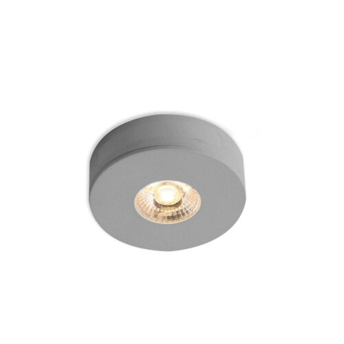 ISOLED MiniAMP LED Ein- und Unterbauleuchte, 2,5W, 3000K, alu gebürstet
