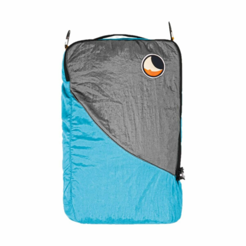 Ticket to the Moon Travel Cube Aufbewahrungstasche, L, aqua/dunkelgrau