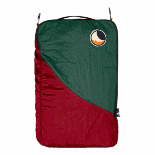 Ticket to the Moon Travel Cube Aufbewahrungstasche, L, burgunder/dunkelgrün