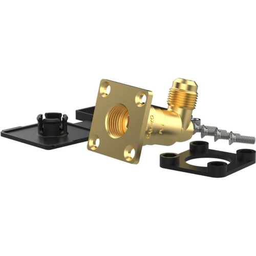 CAMPKO LPG Tankstutzen HK Flach W21,8 x 1/14 auf LPG Füllschlauch - gewinkelt