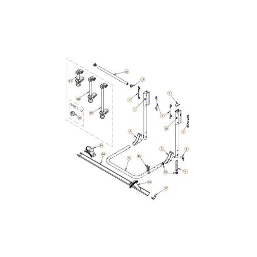 BR-Systems Bike-Lift Fahrradhalter, small