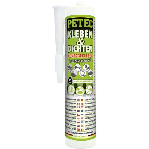 Petec Kleben & Dichten Montagekleber, grau, 290ml