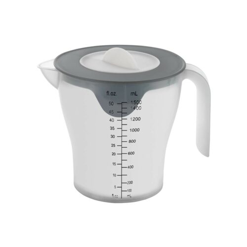 Metaltex Rührbecher mit Deckel, 1,5L