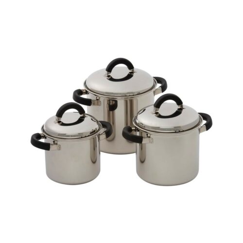 Wecamp Ancona Topf-Set mit Deckel, 3-teilg