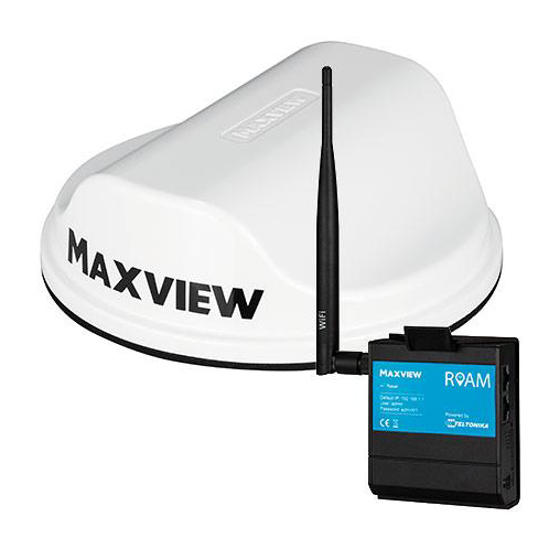 Maxview Roam LTEWIFI Antenne, Internetantenne, inkl. Router, weiß (2)
