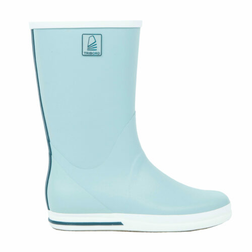 Segelstiefel Gummistiefel Damen/Herren Second Use - 500 hellkhaki