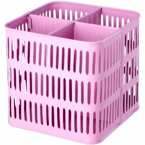 Rice Utensilienhalter, Metall, medium, pink