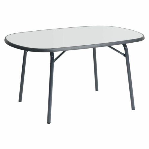 Dukdalf Scandinavic Campingtisch, 130x90cm, grau