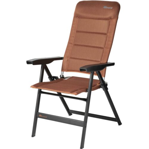 Dukdalf Brillante 3D Mesh Campingstuhl, cognac