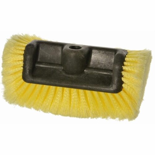 Yachticon Bürstenkopf mit Seitenborsten zu Waschbürste Alu