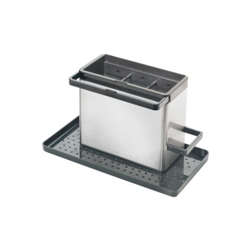 Metaltex Tidytex Spülbecken-Organizer, Inox, silber