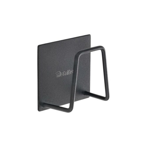 Metaltex selbstklebende Schwammhalterung, schwarz