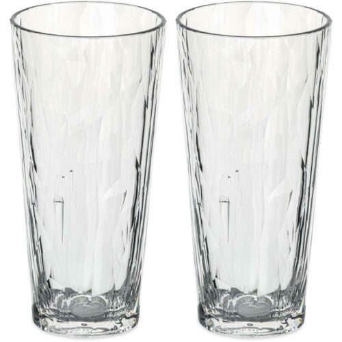 Koziol Club Superglas, No.19 Trinkglas, 200ml, 2er Set