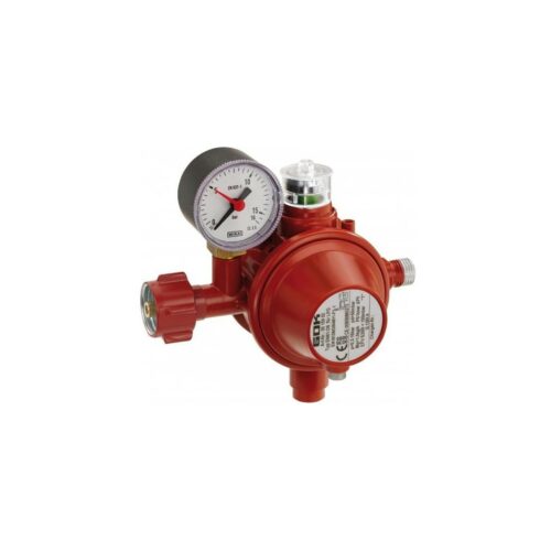 GOK Gasdruckregler 1,5kg/h, 50mbar, Indoor, mit Manometer