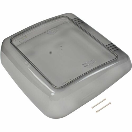 Glas komplett mit Scharnierstiften - Dometic Seitz Ersatzteil Nr. BG 1424 - für Mini-Heki Plus / Style