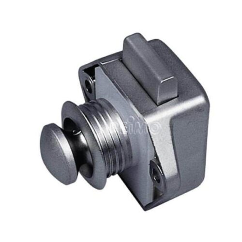 Häfele Push Lock Mini Komplettset, 50er Pack, silber