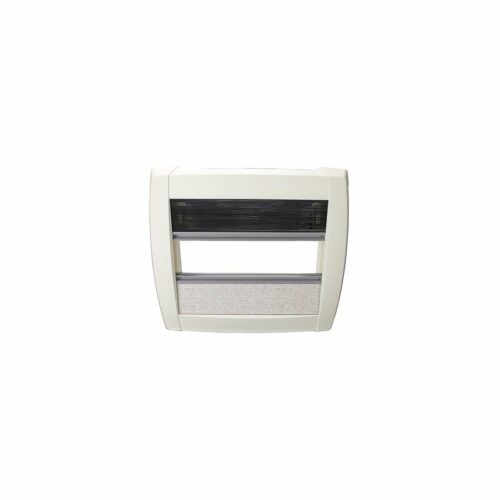 MPK Plisseerahmen mit Doppelplissee für Vision Vent S Pro 27P, weiß