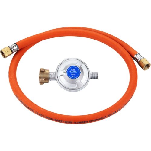 CADAC Gas-Anschluss-Set (Gasdruckregler + Schlauch), 50mbar, 1,5kg/h