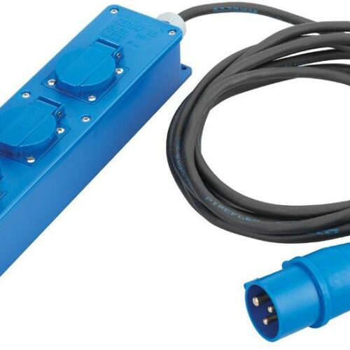 Gimeg CEE/Schuko Mehrfachstecker, 5m